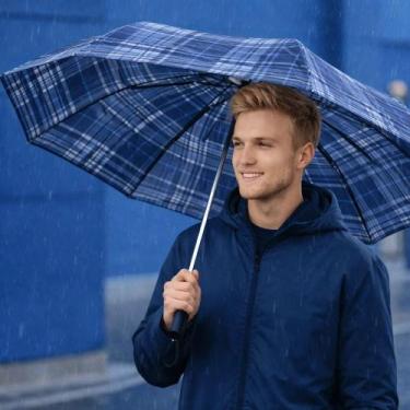 Imagem de Guarda Chuva Dobrável Estampado Proteção Contra Chuvas Não Se Molhar L