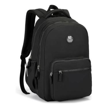 Imagem de Mochila de costas Bakpak com espaço para notebook lisa 20l, preto