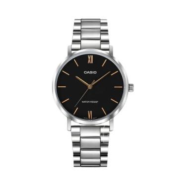 Imagem de Relógio Casio Quartz Masculino À Prova D'Água Fashion MTP-VT01, MTP-VT