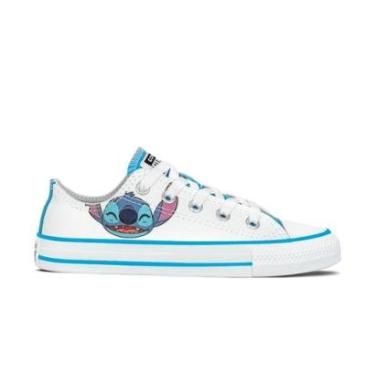 Imagem de Tênis Converse X Stitch Infantil  Chuck Taylor All Star  Unissex-Unissex