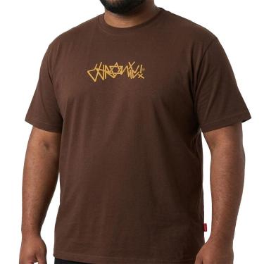 Imagem de Camiseta Chronic Big Bob Marley Marrom 4254-Masculino