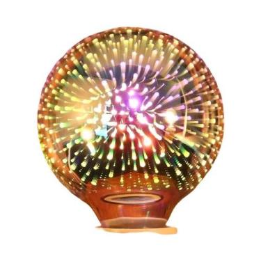 Imagem de Lâmpada LED 3D Vintage Edison E27 6W 85-265V Luz De Fogos De Artifício