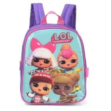 Imagem de Mochilete Infantil LOL Surprise, Lilás