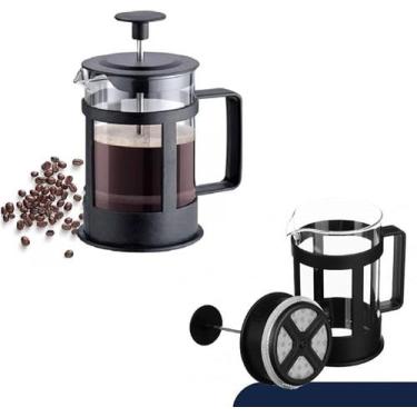 Imagem de Cafeteira Prensa Francesa 600ml Vidro Borossilicato e Aço Inox para Ca