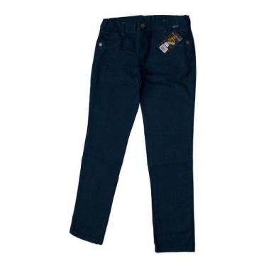 Imagem de Calça Jeans Infantil Menino Menina - anjo da mamãe, Índigo, 16