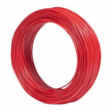 Imagem de Cabo Flexível Remoto Technoise 100% Cobre Vermelho 1.00 Mm Rolo 100 Me