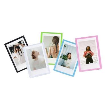 Imagem de Refrigerador magnético com moldura fotográfica para Fujifilm Instax Mi