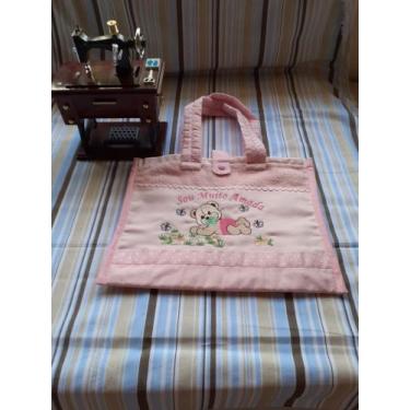 Imagem de Sacola utilidades baby - CRIS ARTESANATOS E BORDADOS