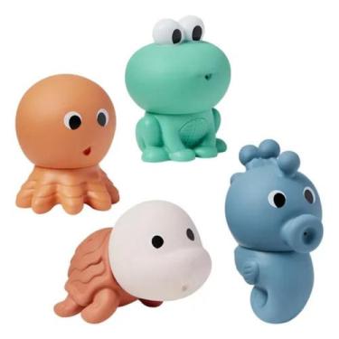 Imagem de Brinquedo de Banho Fundo do Mar Buba Bichinhos Laváveis