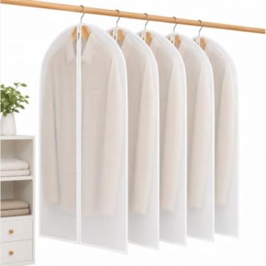 Imagem de 5 Capas para Roupas Protetora Terno Vestidos Roupa Com Zíper - Cosy