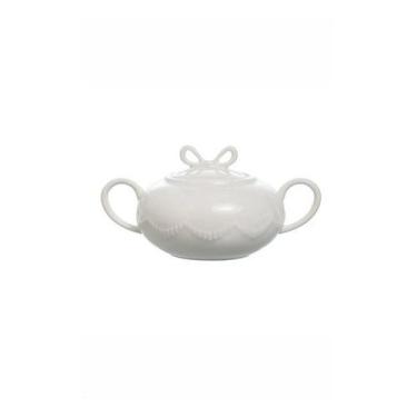 Imagem de Açucareiro Lacet em new bone china 250ml D15,6xA8cm branco - Full Fit