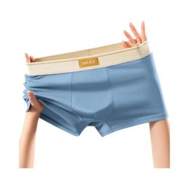 Imagem de Cuecas Boxer De Algodão plus Size Para Homens, Sexy, Confortáveis E Ma