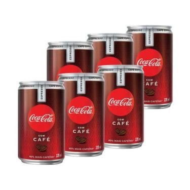 Imagem de Refrigerante Coca-Cola Café Espresso 220ml - 6 Unidades