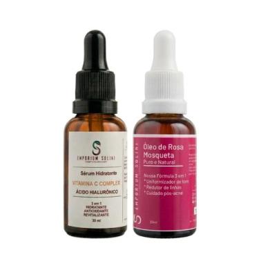 Imagem de 1 Sérum Vitamina C e 1 Oleo De Rosa Mosqueta - Emporium Solini