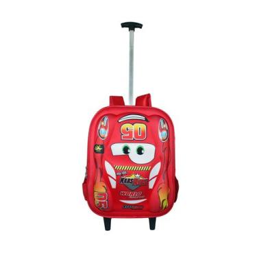 Imagem de Mochila Carros 3d Juvenil Meninos Rodinhas Escolar Top - Vozz, Escolar