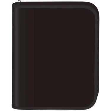 Imagem de Fichario com Ziper All Black Universitário - 4140 - DAC