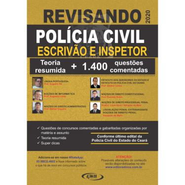 Imagem de Apostila Revisando pcce Polícia Civil Ceará (Inspetor e Escrivão)- Teoria Resumida e 1400 Questões Comentadas/2020 -