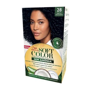 Imagem de Kit Tintura Soft Color Preto Azulado 28 Soft Color