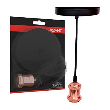 Imagem de Pendente Benjamin, 1X, soquete E27, Cobre Brilho, Avant