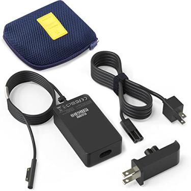 Imagem de Carregador para laptop Surface Pro Surface, adaptador de fonte de alimentação de 65 W [atualizado] para Microsoft Surface Pro 9/8/X/7+/7/6/5/4/3, Surface Laptop 5/Studio/4/3/2/1, Surface Book, Surface