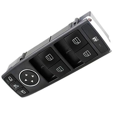 Imagem de DYBANP Interruptor de janela de carro, para Mercedes-Benz C207/A207 E-Class Coupe/conversível 2010-2017, botão de elevação do interruptor de janela elétrica de carro