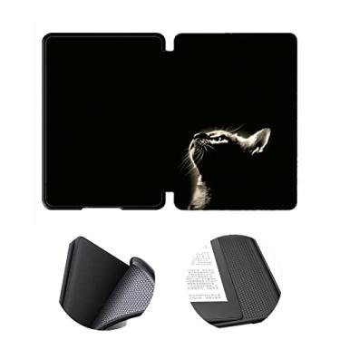 Imagem de Capa de TPU macia para Kindle (apenas para 8ª geração de 2016, modelo: SY69JL) com Auto Wake/Sleep, capa protetora à prova d'água