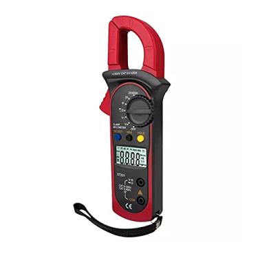 Imagem de Qudai ST201 Multímetro Digital de Grampos 4000 Contadores Amperímetros Transistor Capacitor Tester Teste de Potência Automotivo AC/DC Tensão Atual Tester NP