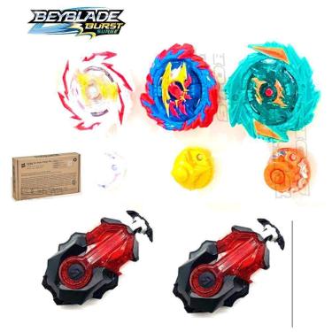 Imagem de Beyblade Tempest Cloud 3 Pack 2 Lançadores - Hasbro