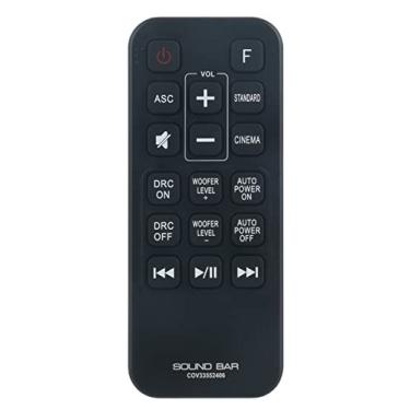 Imagem de COV33552406 Controle remoto substituído adequado para alto-falante LG Sound Bar Soundbar SPH2B-P SH2