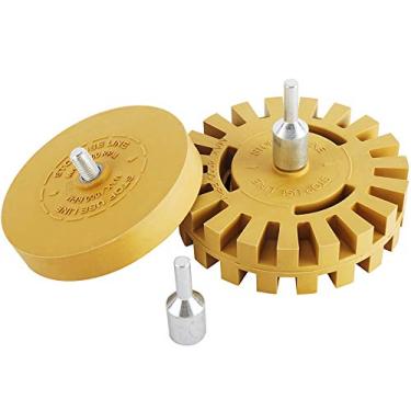 Imagem de Conjunto de removedor de decalque de carro Toolly – Ferramenta de remoção de adesivo de vinil com borracha adesiva de risca universal para seu trailer, caminhão, barco, aeronave