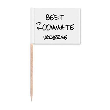 Imagem de Melhor colega de sala universo, graduação, palito, bandeiras, marcador, decoração de festa