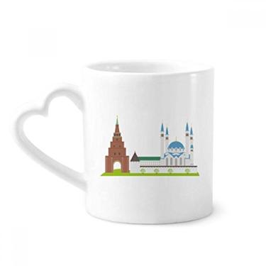 Imagem de Caneca Kazan Russia National Symbol Pattern Coffee Ceramic Drinkware Glass Heart Cup