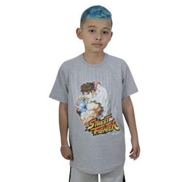 Imagem de Camiseta Juvenil Menino Street Fighter Gangster 30.01.2672
