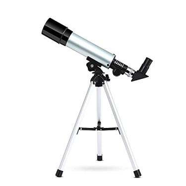 Imagem de Telescópio Zoom 90X HD Monocular Space Telescopes Portable Refractor Spotting Scope com Tripé para Crianças Iniciantes, Telescópio Astronômico Double the comfort