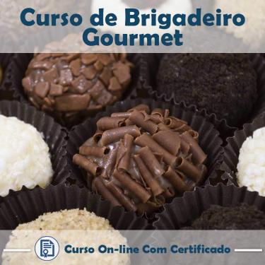Imagem de Curso online em videoaula sobre Brigadeiros Gourmet com Certificado + 2 brindes
