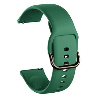 Imagem de Pulseira Moderna 22mm compatível com Samsung Galaxy Watch 3 45mm - Galaxy Watch 46mm - Gear S3 Frontier - Amazfit GTR 47mm - Huawei Watch GT 2 46mm - Marca LTIMPORTS (Verde)