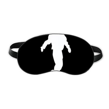 Imagem de Sport Skateboarding Black Outline Sleep Eye Shield Soft Night Vlindfold Shade Cover