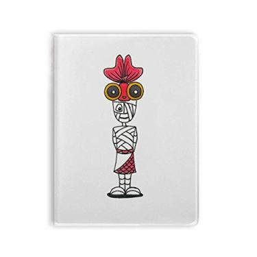 Imagem de Egito Múmia Horus Chapéu de Peixe Dourado Capa Diário Capa Macia Diário