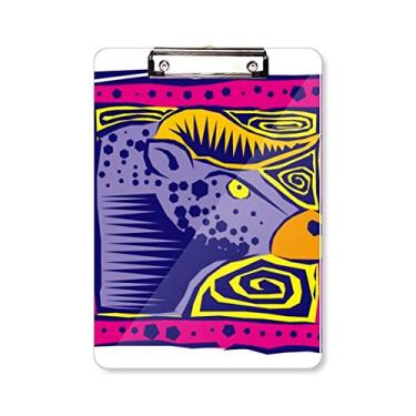 Imagem de Constellation Taurus México Culture Prancheta Pasta Gravação Bloco de Escrita Placa de Apoio A4