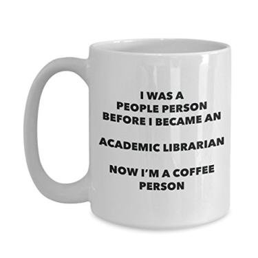 Imagem de Caneca de Pessoa de Café da Biblioteca Acadêmica – Caneca de Cacau de Chá Divertido – de Natal – 445 ml