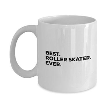 Imagem de Presentes de patinadora para meninos – Melhor caneca de café patinadora de todos os tempos – Masculino e feminino – Presente engraçado – Para uma ideia de presente inovadora – Adicione ao presente B