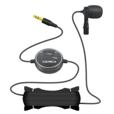 Imagem de Microfone Lapela Kit Profissional Simples De omnidirectional