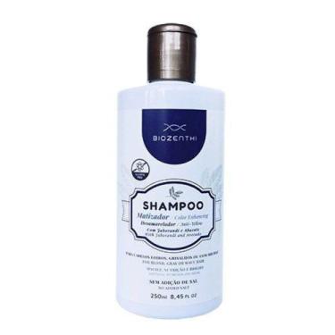 Imagem de Shampoo Matizador E Desamarelador  - 250 Ml - Natural - Vegano Da Bioz