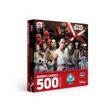 Imagem de Quebra-Cabeça Puzzle 500 Peças - Star Wars Ix: A Ascensão Skywalker -
