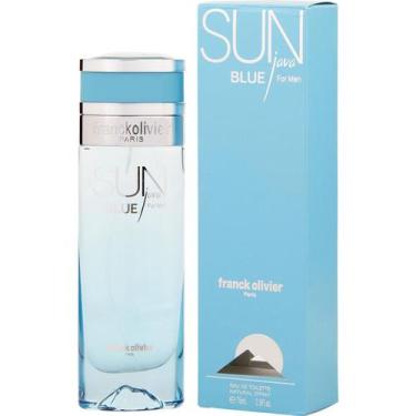 Imagem de Perfume Sun Java Azul 2,5 Oz Edt Franck Olivier - Aroma Cítrico E Refr