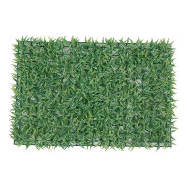 Imagem de Placa Jardim Vertical Orquidea Folhagem Artificial 60x40cm