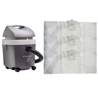 Imagem de Kit Com 6 Sacos Descartáveis Compatível Aspirador De Pó Electrolux Hidrovac
