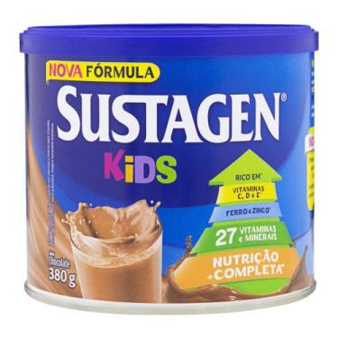 Imagem de Sustagen Kids 350G Chocolate Complemento Alimentar 7898941911065 Recki