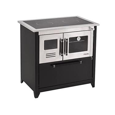 Imagem de Hidro FOGÃO A LENHA PRIME GLASS N°2 - PRETO