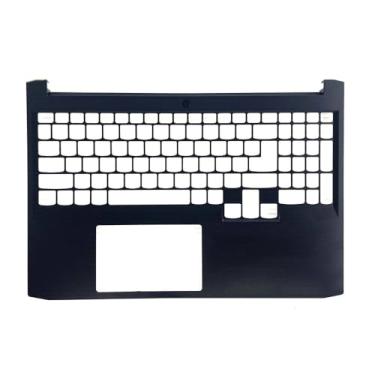 Imagem de Palmrest para notebook para lenovo ideapad gaming 3-15ihu6 3-15ach6 caixa superior preta nova